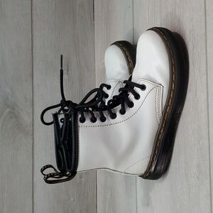 Doc Dr.Martens Zavals J Kids Ankle Leather Lace Up Boots shoes sz US12